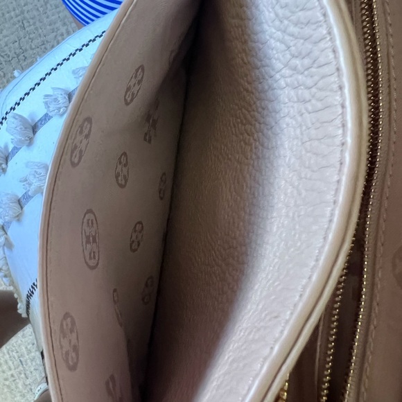 Tory Burch Whipstitch Bag Light Pink barely used. Like new with bag. - Picture 7 of 12